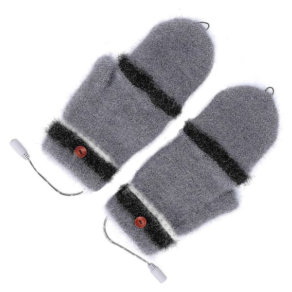 Fingerlösa uppvärmda handskar datorvärmare, USB-driven artritlindring, vintervänlig