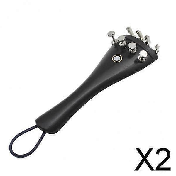 2x 3/4 4/4 Violin Halestykke + 4 X Violin Finjusterer + Haletarm