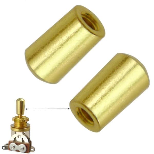 5X 3x innvendig gjenge 3,5 mm vippebryterknapp for LP EPI gull