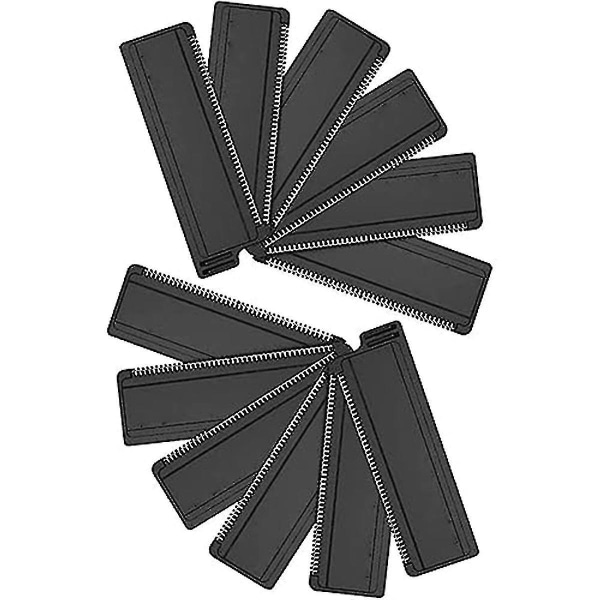 12 st utbytesblad Bakre hår- och kroppsrakapparat Refill-ersättningspatroner för rakning av Bac-XinHan