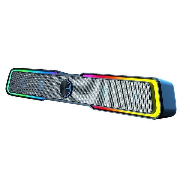 Kablet Version DHE6002S RGB Lys HiFi Lydeffekt Computer Audio Desktop Lange Strimmelhøjttalere Not Specified Wired Version