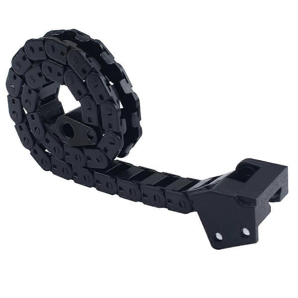 For Flashforge Adventurer 5X Åpen Dragkjede Kabelbærer 3D-printer Oppgraderte Deler for AD5X 3D-printer Black