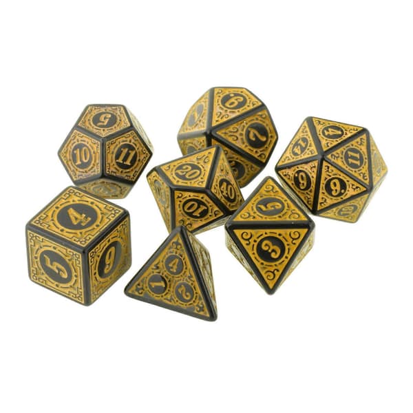 14x Akryl Polyhedral Bordsspel Underhållning
