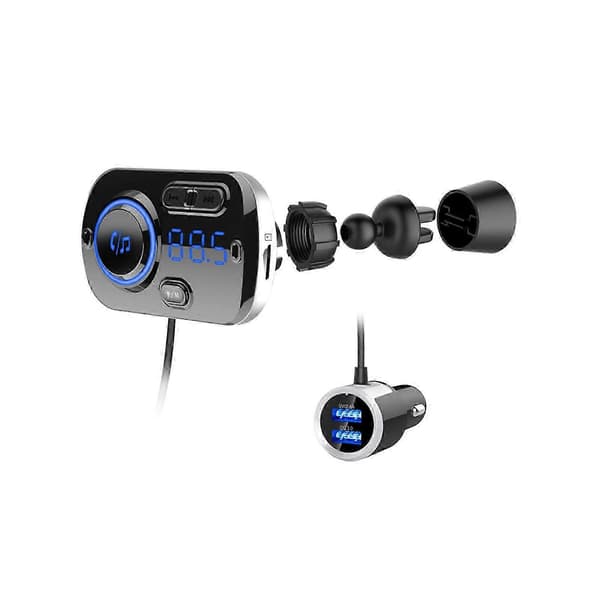 2025 Bluetooth MP3-afspiller med QC3.0 hurtigopladning til bil FM-sender