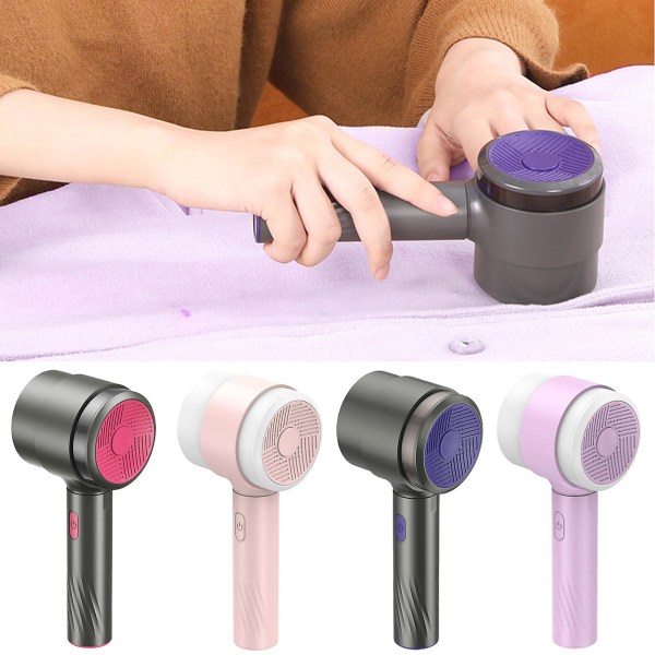 Lofjerner Elektrisk Bobble-barbermaskin Kraftig effektiv stoffde-bobler-maskin med sterk batterilevetid Tianyuhe Rose Red