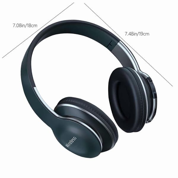 Högkvalitativt och hantverksmässigt Bluetooth-headset Trådlöst samtalsheadset Subwoofer Live 5.0 Bluetooth-headset Blue
