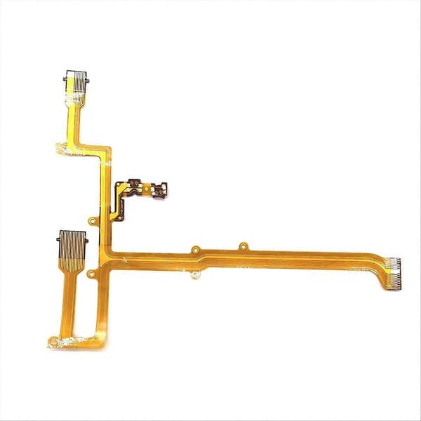 LCD Flex Display Kabel Skærm FPC Erstatning til Panasonic HDC-SD40, HDC-TM40, HDC-SD60 Kameraer - E Yellow