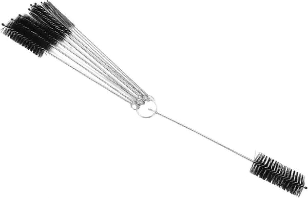 Pullonpesuharja, pullonpuhdistusharjat, puhdistusharja, kapeakaulaisille pulloille