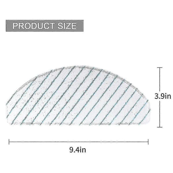 Erstatningsmoppekluter for Ecovacs Deebot Ozmo T8 Aivi T8 T9 N8