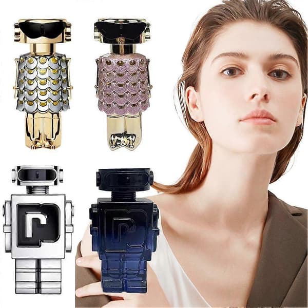 Pago Robot Parfume Fame Kvinder 80ml Phantom Mænd Parfume AA Yellow