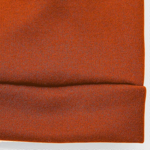 Dame Julegenser med Elg - Festlig Vintergenser Orange M