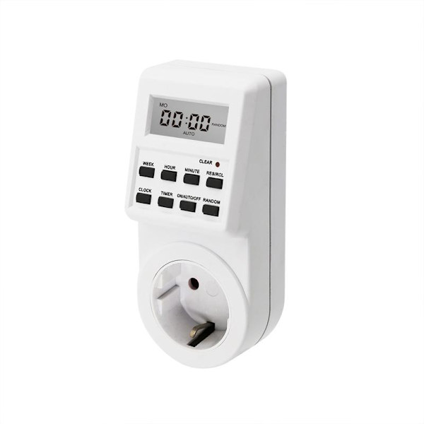 Digital timer - 16 kombinationer