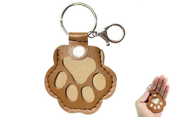 2 STK Kæledyr Poteformet Nøglering Kæledyr Pels Nøglering Kæledyr Mindegave Nøglering-Kamel Camel One Size