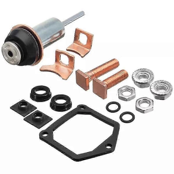 Universal Motor Starter Solenoid Reparationssæt Stempelkontaktsæt til-Yvan