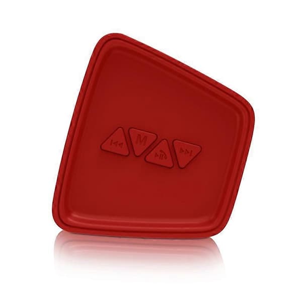 NewRixing NR-3021 TWS ontto kolmiokuvioinen Bluetooth-kaiutin Red