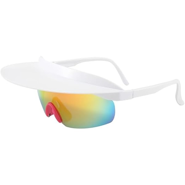 Ellipse Hatt Solbriller Trendy Solbriller UV400 Solbriller UV-blokkerende Menn Kvinner Klassisk Trendy H