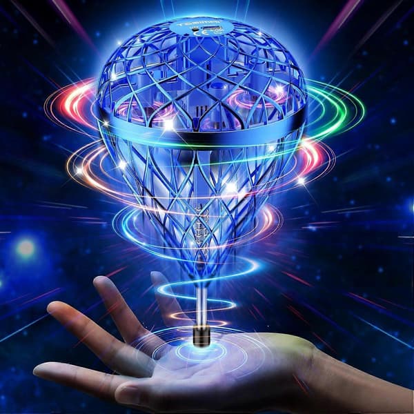 2026 AI Flyvende Orb Bold Legetøj, Galaktisk Fidget Spinner, Mini Droner Legetøj til 6 7 8