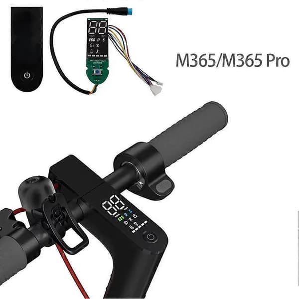 Elektrisk sparkesykkel dashbordmontering for Xiaomi M365 Pro & Pro 2, kretskortutskifting med forbedrede funksjoner