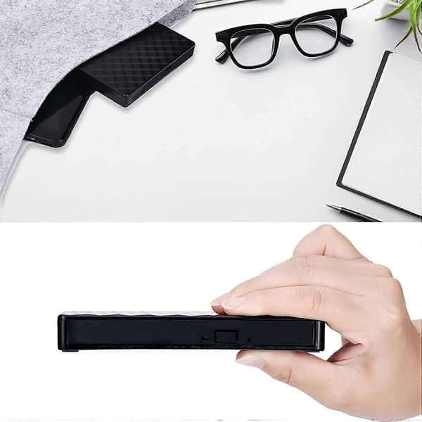 USB 3.0 Slim bärbar CD-läsare CD/DVD-RW-brännare TFUFR extern CD DVD-enhet