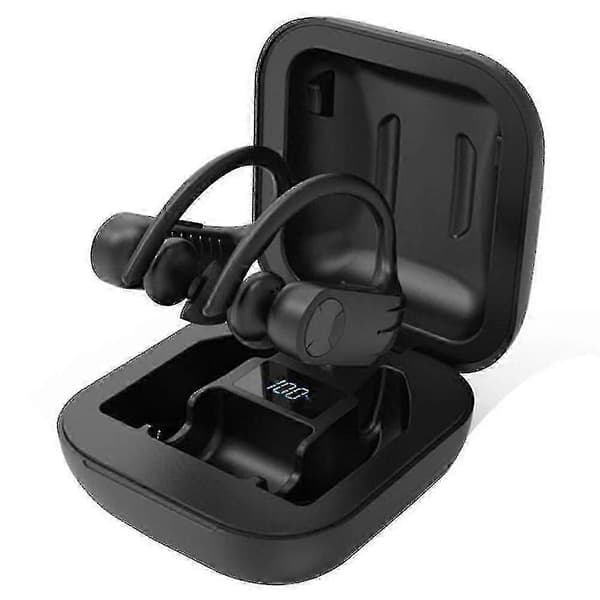 Hovedtelefoner Headsets Trådløst Bluetooth Headset Sort
