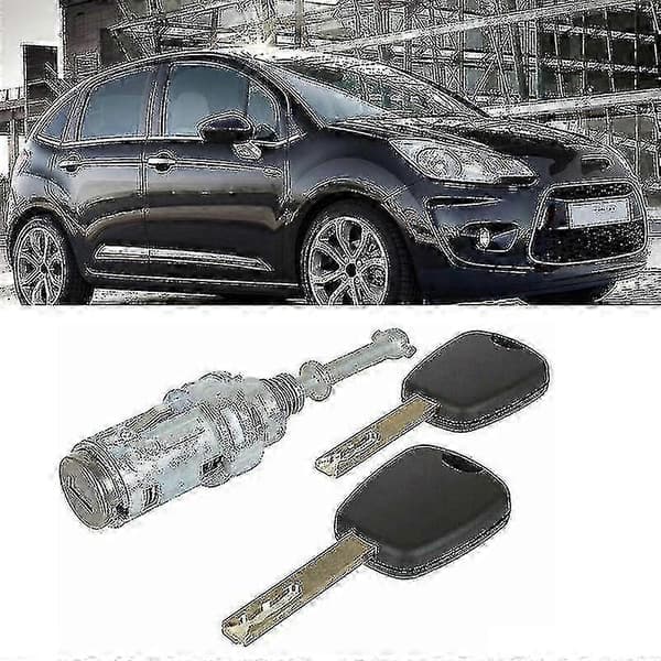 Varaovien lukitussylinteri Citroen C2 C3 2002-2010 - 2 avainta