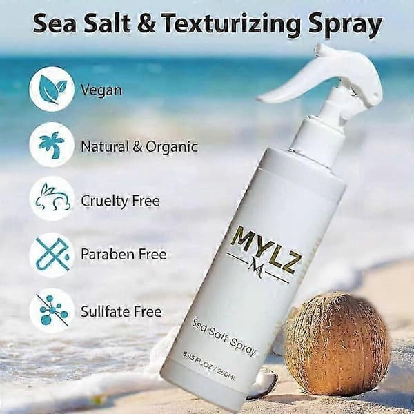 Mylz Havsalt Spray Mango Tekstur Spray, Mylz Havsalt Spray til Mænd