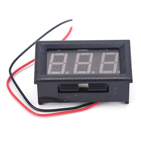 Mini Voltmeter Tester Digital Voltage Test Battery Dc 0-30v Red Auto Car Lw Szus