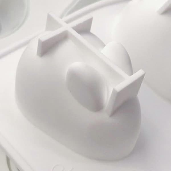 3D Kakedekorasjon Silikonformer Kanin Silikonformer For Baking Dessert Kakeform