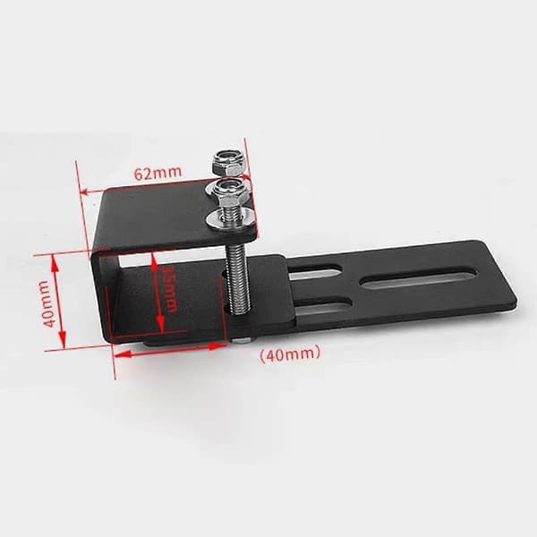 2 stk LED-lysstangbrakett Lysstangbrakett Universal tåkelys modifikasjon arbeidslampeholder