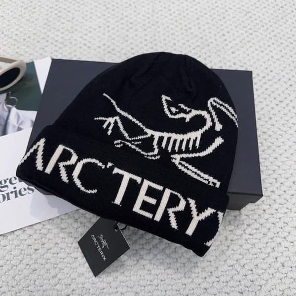 Arc'teryx Bird Word Toque Black Void Ullmössa Unisex Varm Vinter Black
