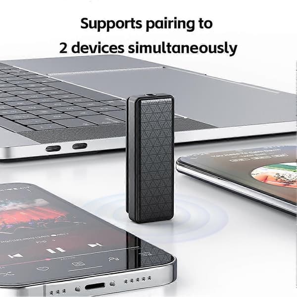 FiiO BTR11 Bluetooth 5.3-mottaker LDAC 3,5 mm trådløs lydhodetelefonforsterkeradapter hvit White
