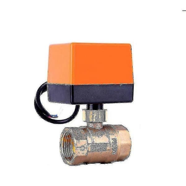 1/2\" 3/4\" 1\" 2\" Motoriserad kulventil 220v 12v 24v 3-tråds 2-punktskontroll Elektrisk kulventil i mässing 1-1 4 inches 220VAC