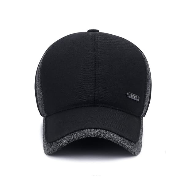 Baseballcaps vinter baseballcaps med øreklaffer herre lue