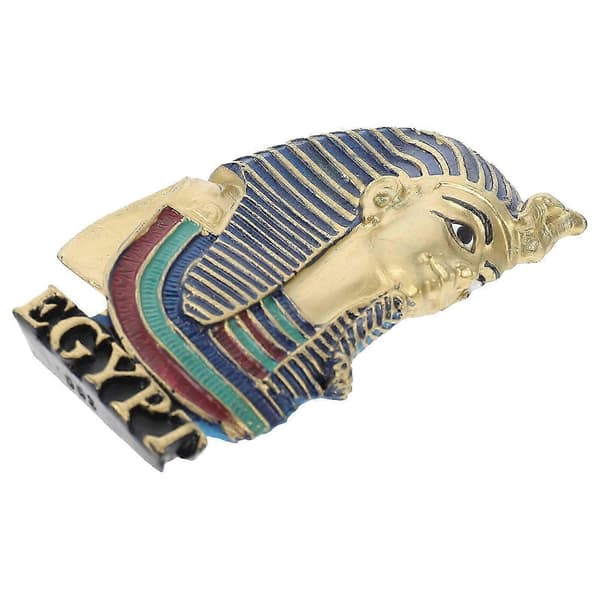 Dekorativ forntida Egypten magnet kylskåpsmagnet kylskåpsdekoration 8X5X1CM Pharaoh pattern