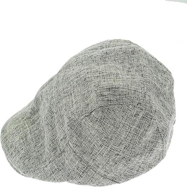 Herr linne flat cap retro ankunge keps litterär ung m
