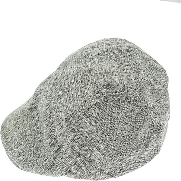 Herre ren linned flat hat retro ande tunge kasket litterær ung m