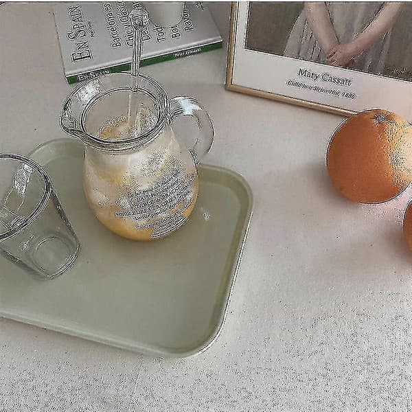 Resistent glas fransk tryckkokare blyfri klar hem