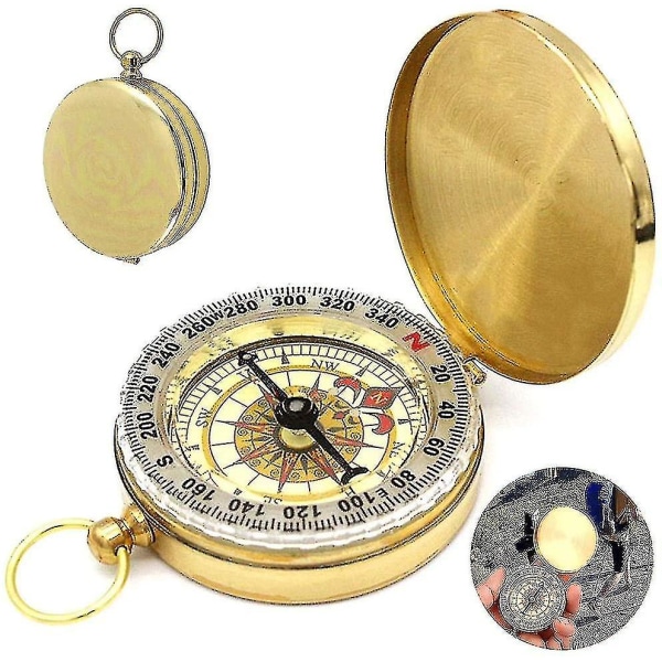 Kompass, bärbar kompass, fickkompass, utomhuskompass-