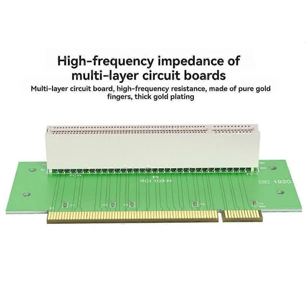 PCI-Express 16X Riser-kort 270-graders adapterkort Computer Server PCIe Socket Adapter