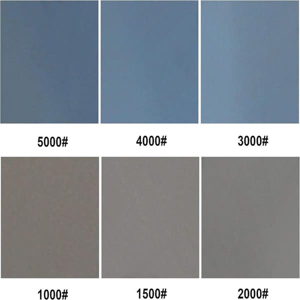 Sandpapir 1000/1500/2000/3000/4000/5000 9*11 tommer tørslibning