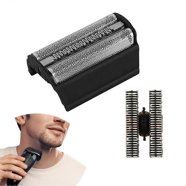 Braun 31B Erstatningsfolie og -skær til 5000 6000 350-serien Black One Size