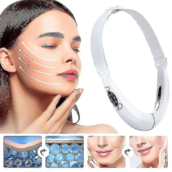 Ems Ansiktslyftanordning Ansiktsmassager Led Fotonterapi Ansiktsbantning