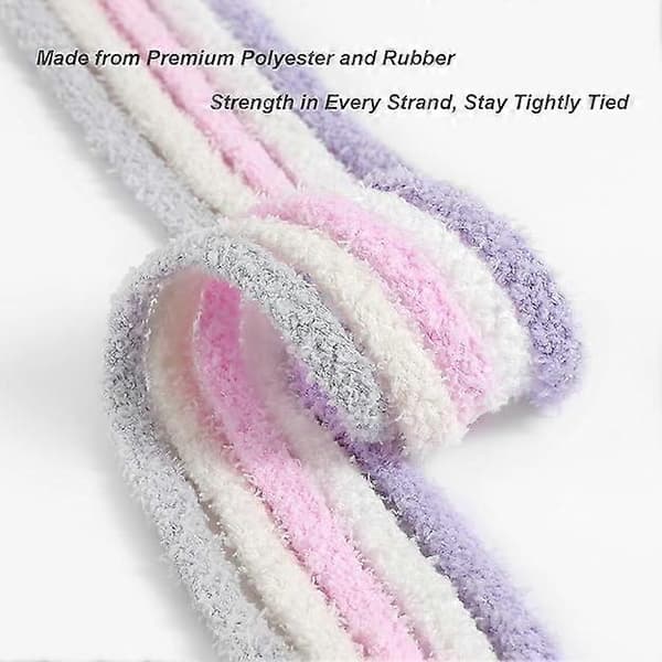 2 par platta fleecesnörningar 10 mm tjocka snören för flickors fritidsskor beige 100cm