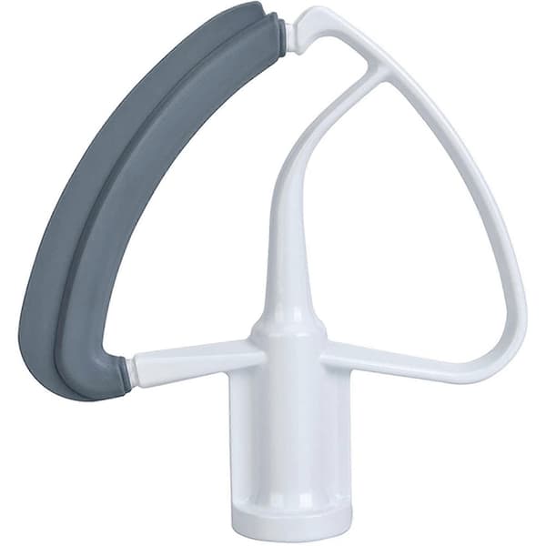 Flex Edge Piskeris til KitchenAid Mixer 4.5-5 QT Tilt-Head Stand Mixer Tilbehør, Mixer Paddle Tilbehør White