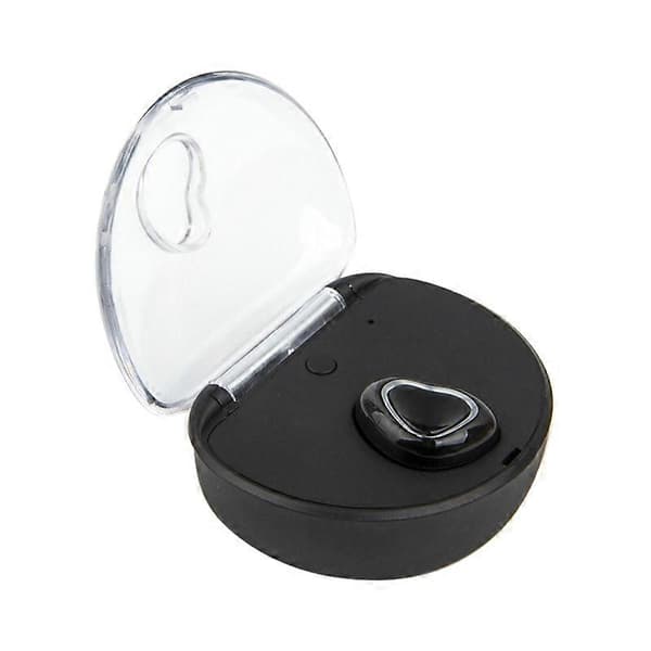 X7 Bluetooth 4.1 Mini näkymätön langaton urheilu-Bluetooth-kuuloke latauskotelolla Black