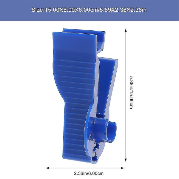 5 kpl Dialyysipidikettä Sininen Letkuklipsi Katetripidike Sininen Letkuklipsi Virtauksen Säätöklipsi-Yvan