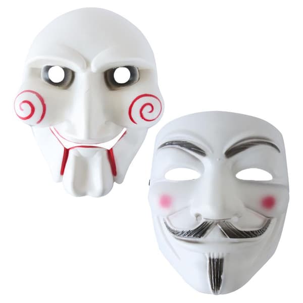Halloween-masker, maskefest kostymerekvisitter leker for gutt