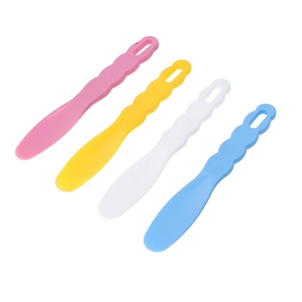 4 Pcs Professional Spatula Mixing Spatula Dental Spatula Medicine Plastic Spatula