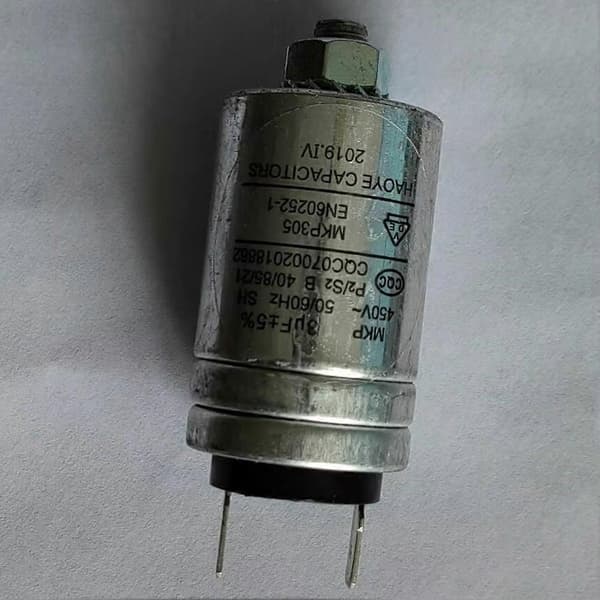 Diskmaskinsdelar Aluminiumhölje Kondensator MKP-3UF 450VAC