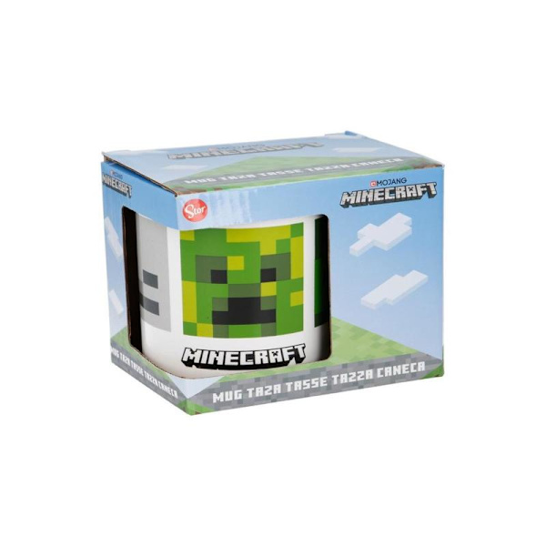 Minecraft Creeps Mugg 325ml Kopp Keramik multicolor
